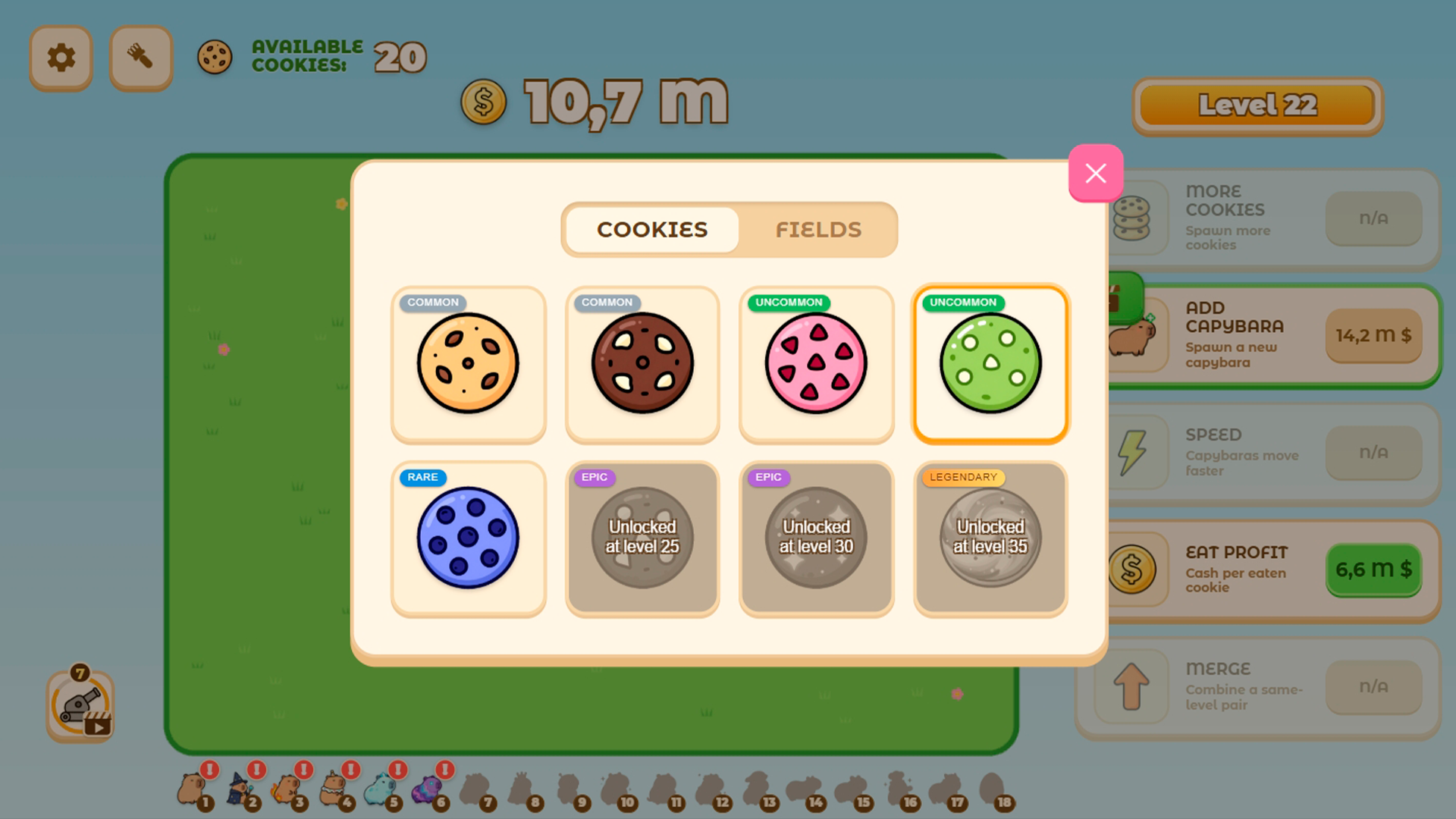 Capybara Garden — screenshot 3