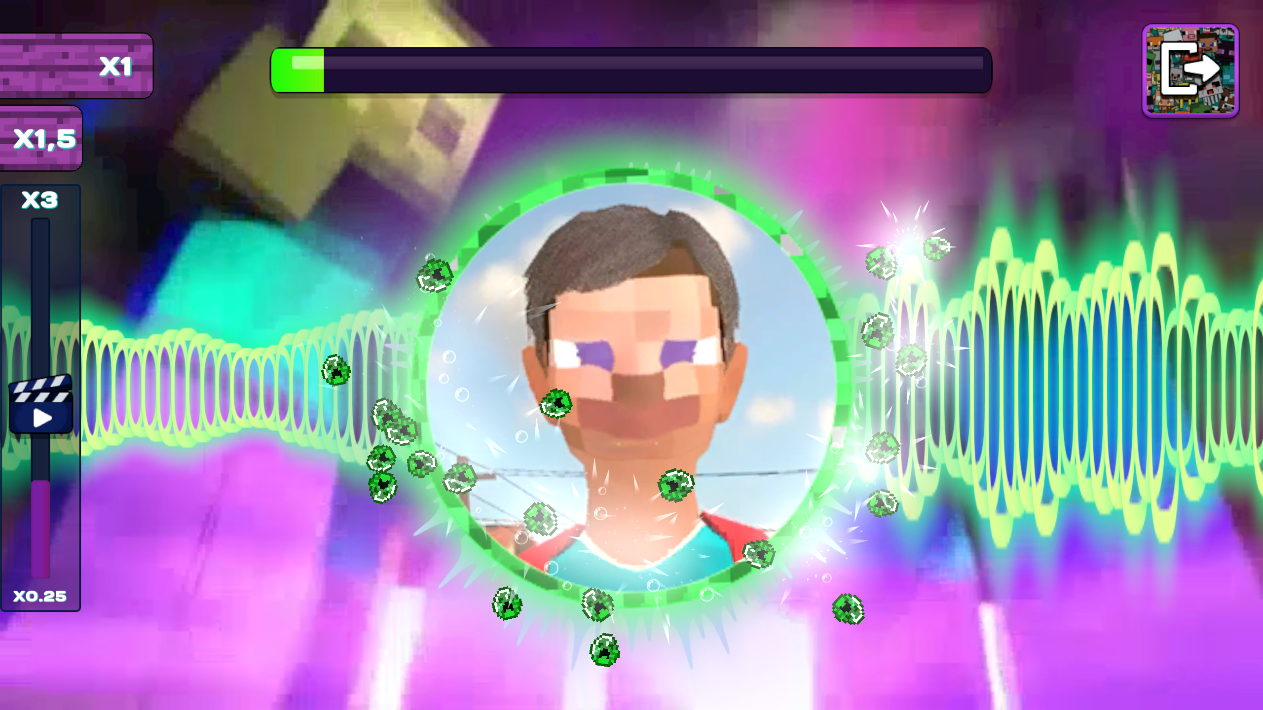 Mine Music! Vladus, Dan Bull, FixEye, FixPlay screenshot