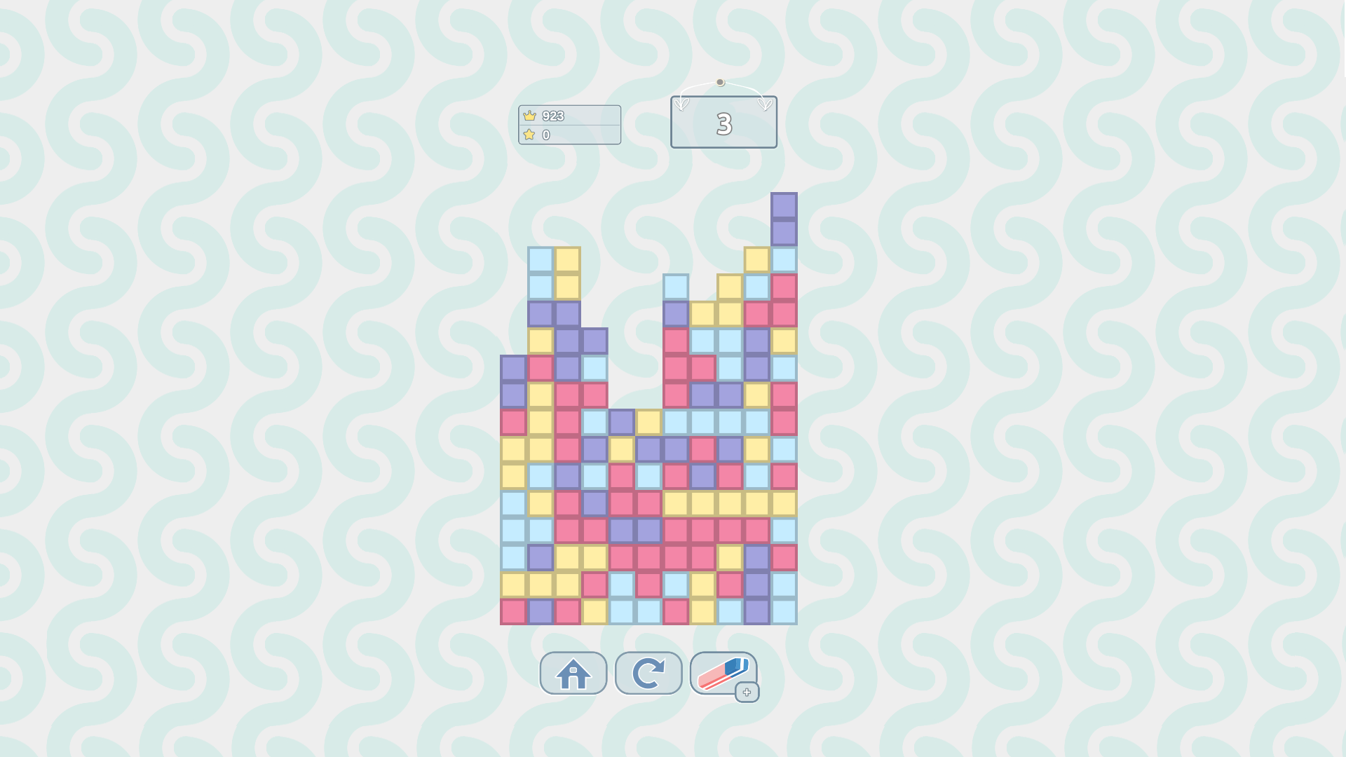 Blocks: clear the field — screenshot 2