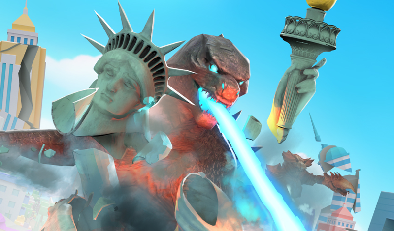 Crazy Kaiju 3D game cover