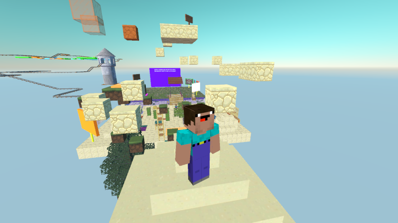 Nubik and Obby Kart Ride screenshot