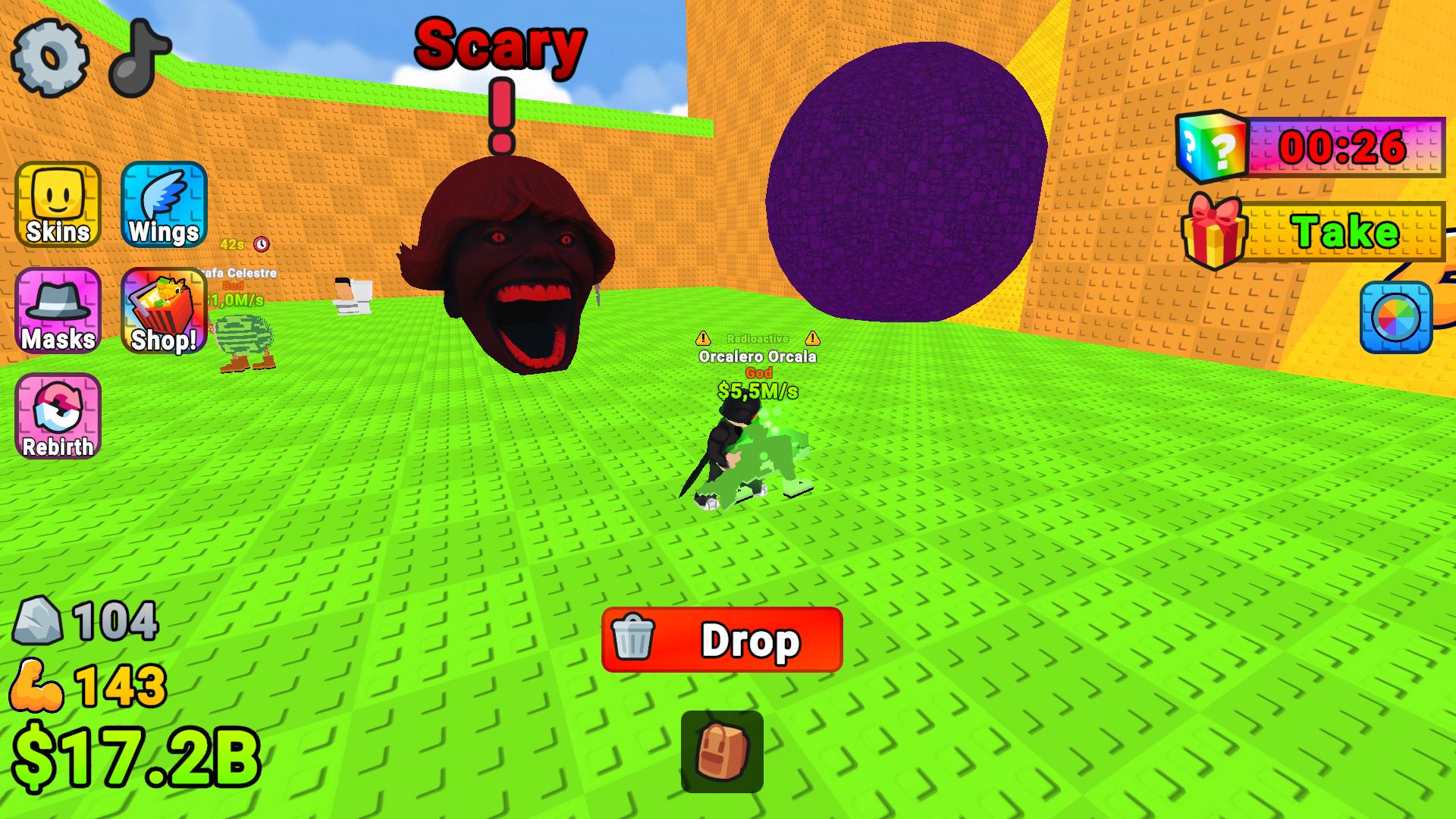 Obby: Push Rock For Brainrots — screenshot 2