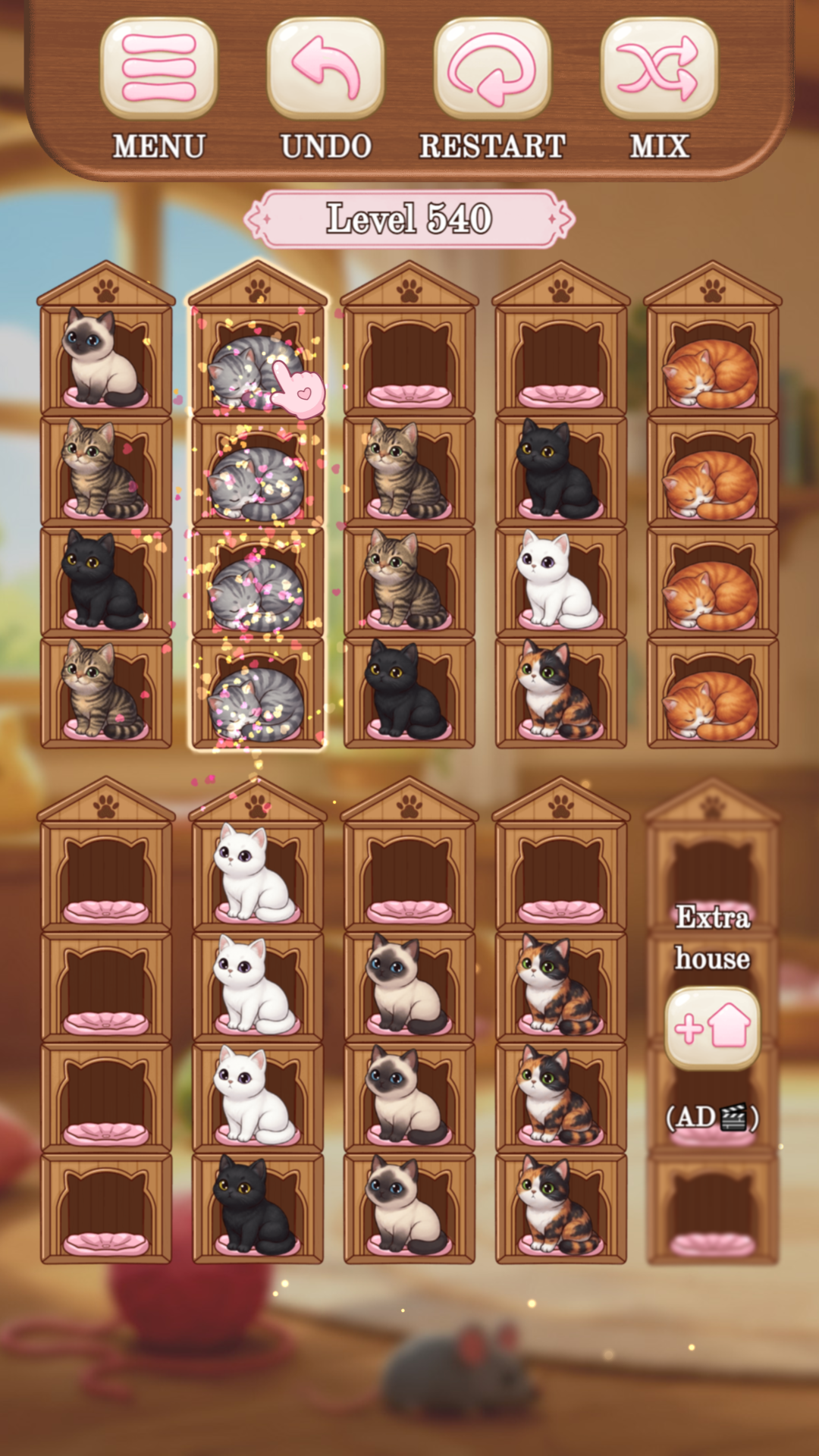 Cat Hotel - Sort the Cats! screenshot 8