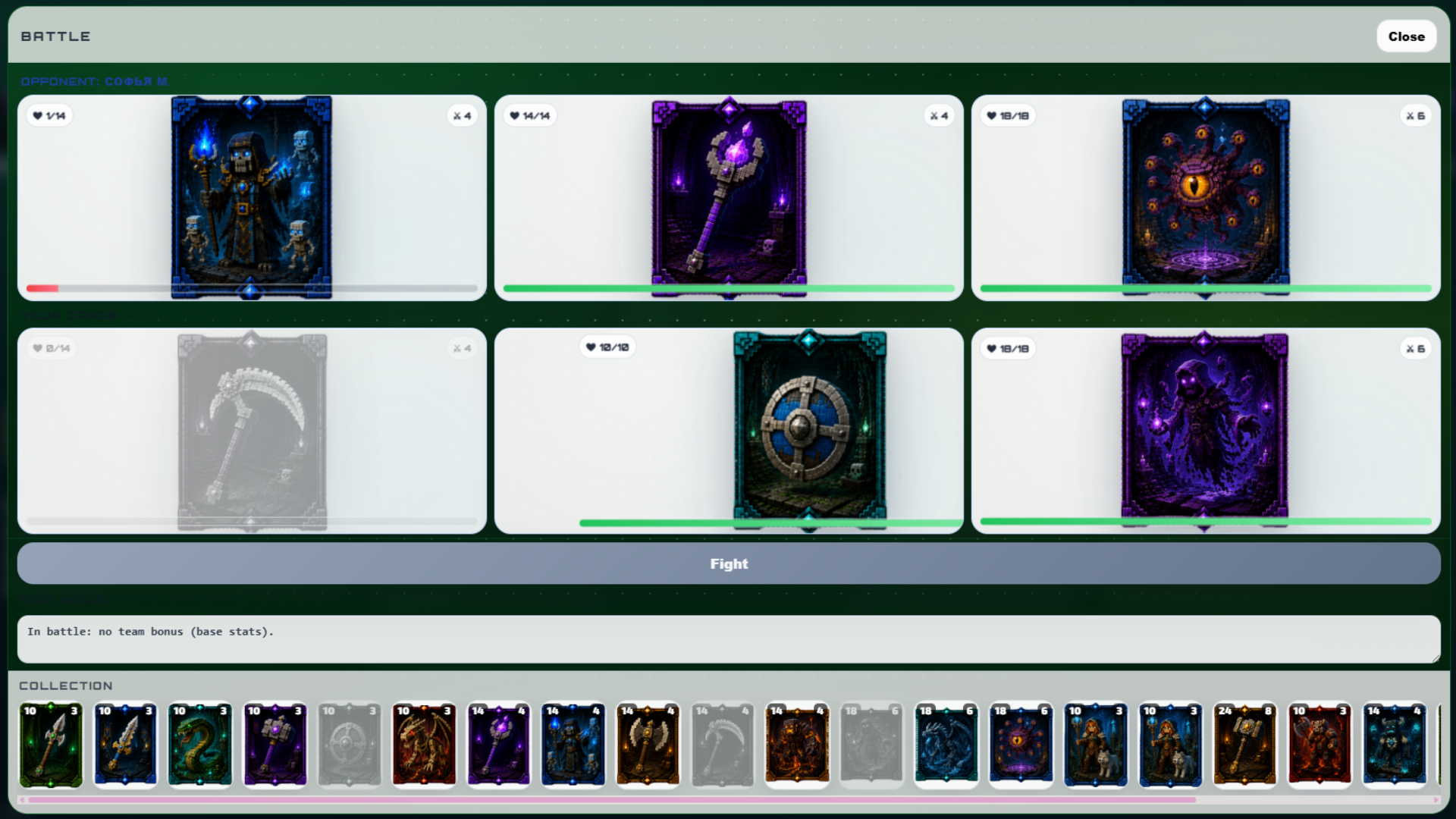 Survival and craft. Card collection online — screenshot 8