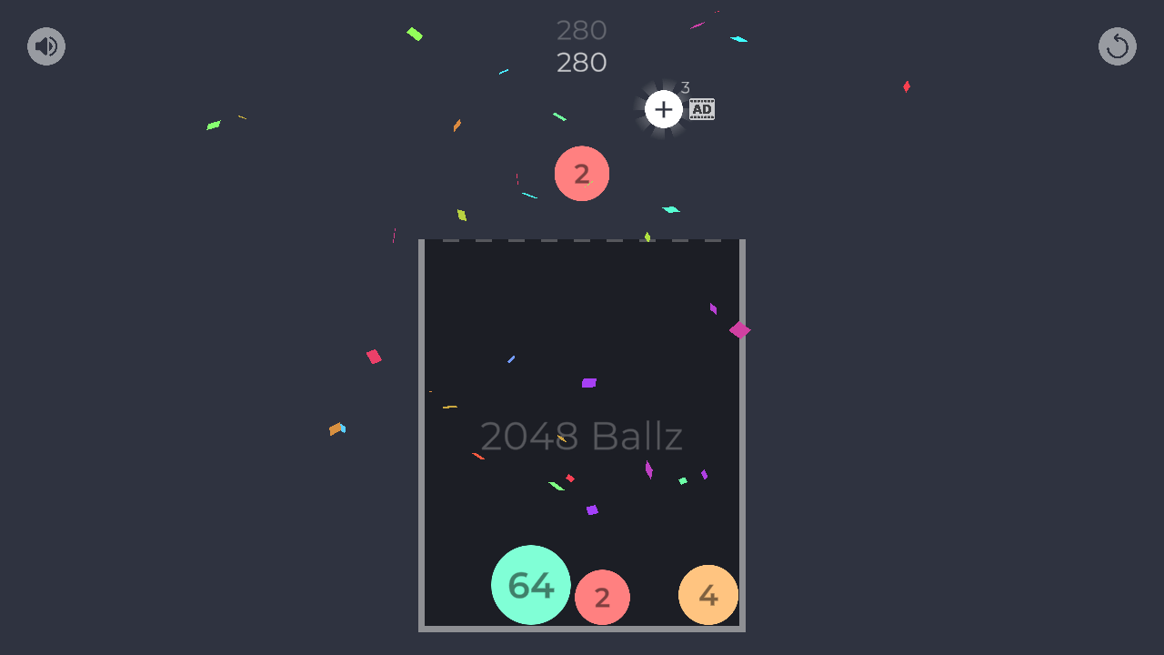 2048 Ballz screenshot