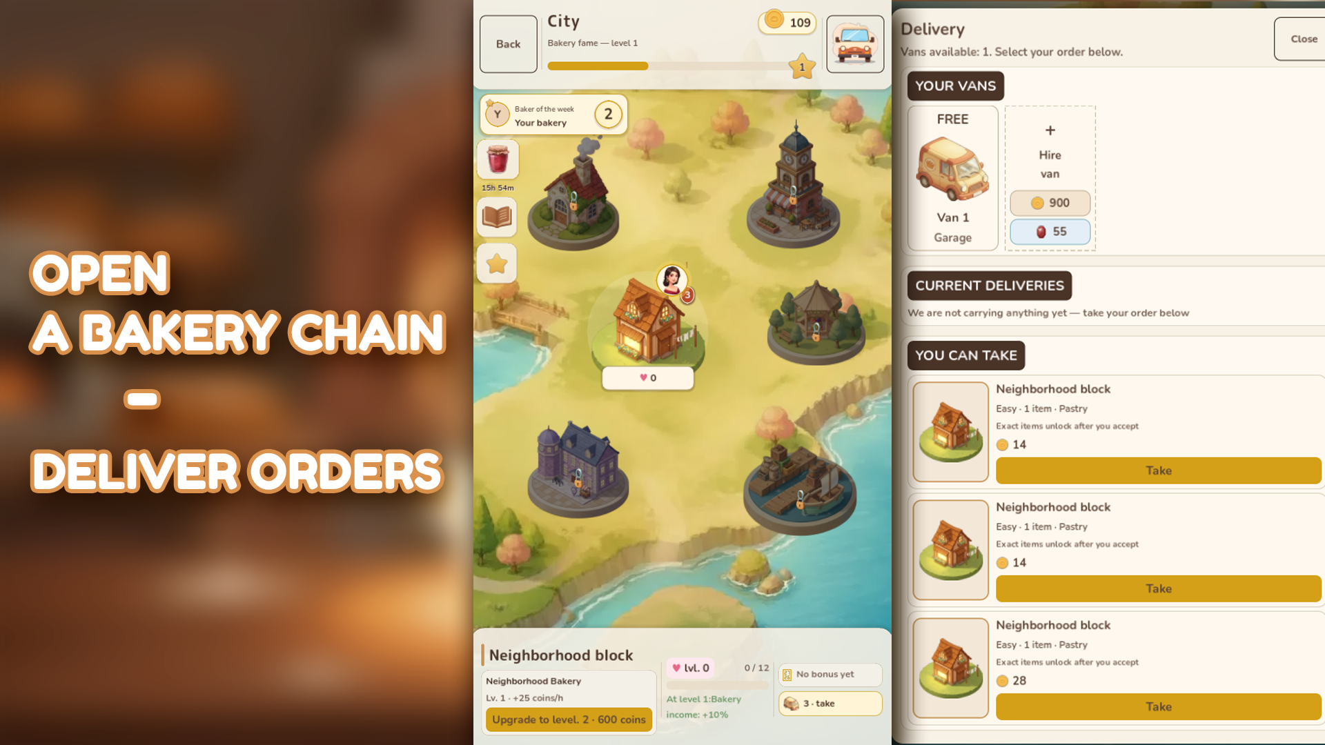 Baker City: Family Bakery — screenshot 1
