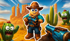 Shoot Cacti in the Wild West! - 3D Shooter