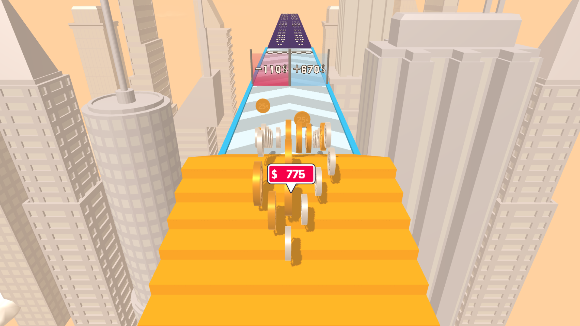 Coin Roll Rush: 3D Runner screenshot