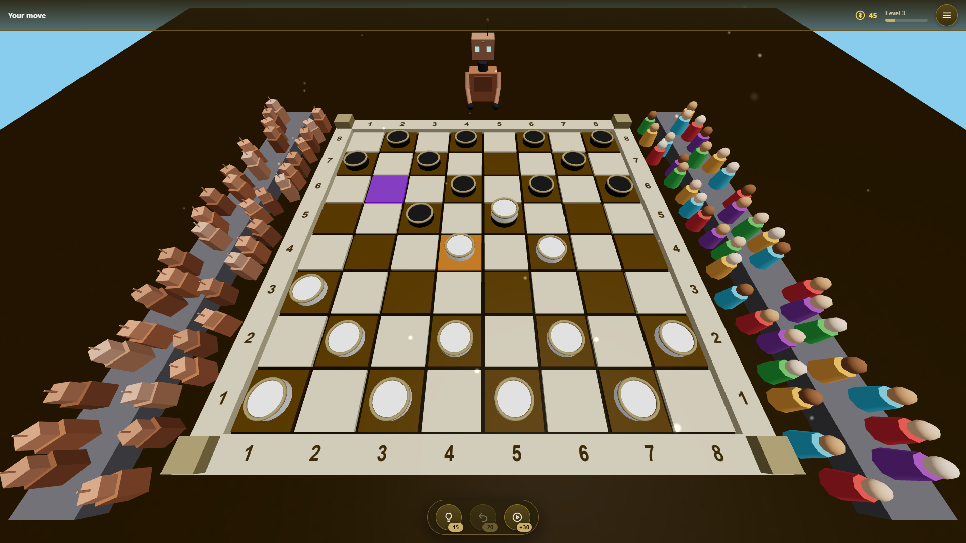 Tower Checkers screenshot 1