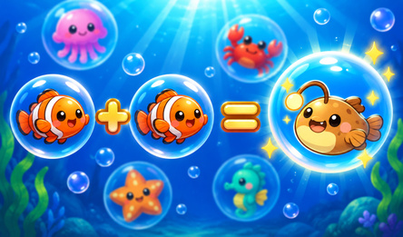 Aquarium: Connect the Bubbles