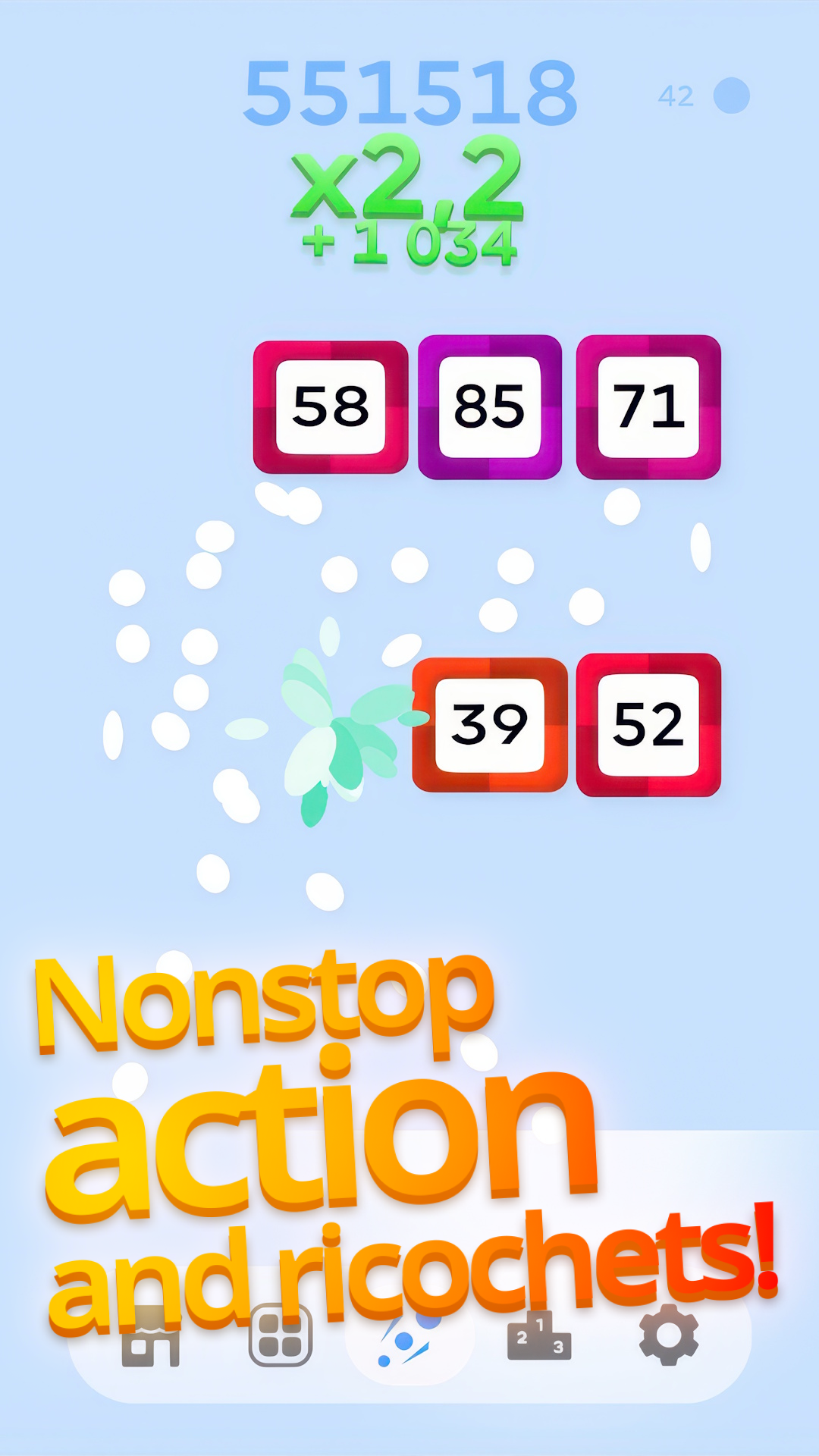Balls & Tiles: Ball Shooter screenshot 6