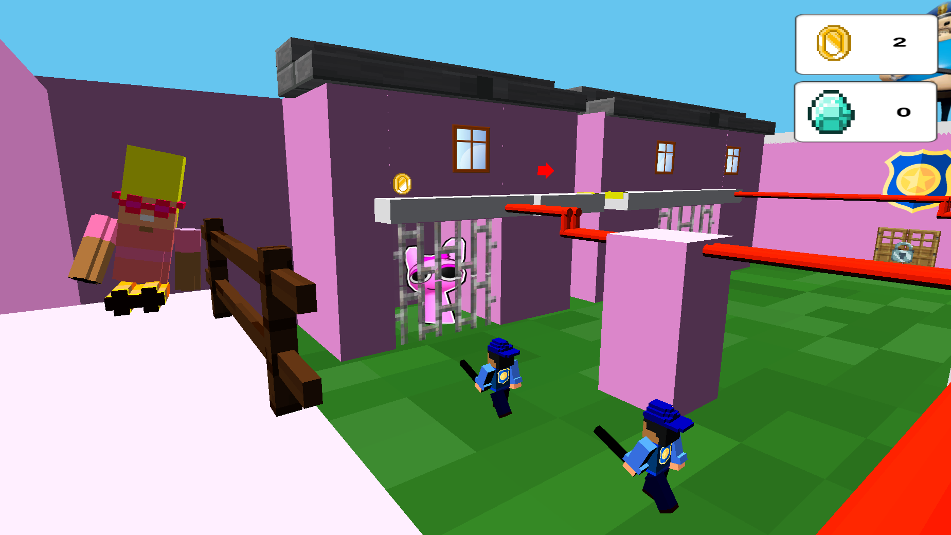 Obby's Pink Escape screenshot