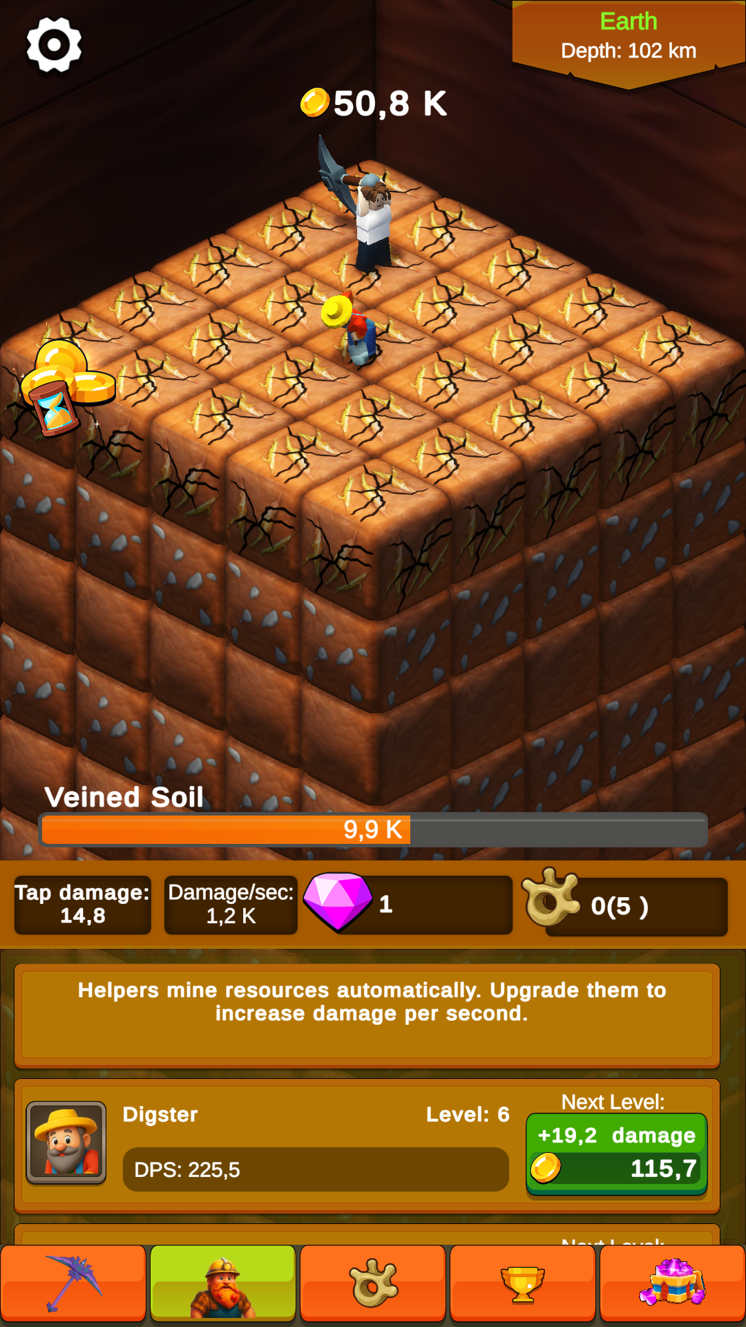 Planet Digger: Clicker screenshot 5