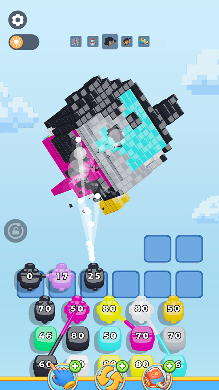 Block Shooter: Cube Pixel 3D screenshot 4
