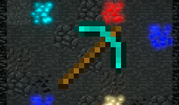 BlockCraft: Falling Pickaxe