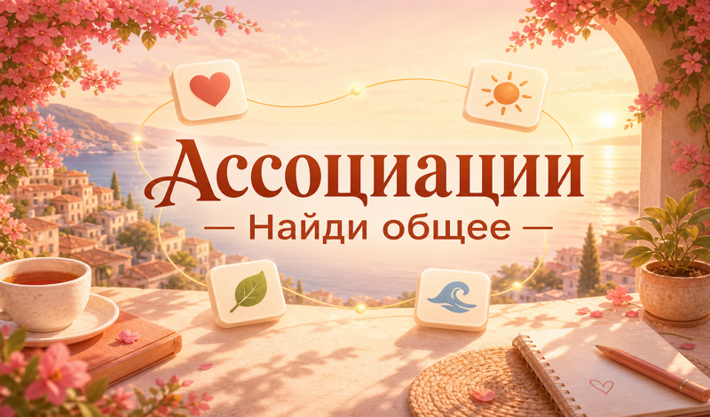 Ассоциации - Найди общее game cover