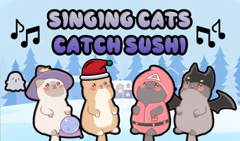 Singing Cats Catch Sushi