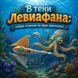 В тени левиафана: найди отличия на двух картинках!