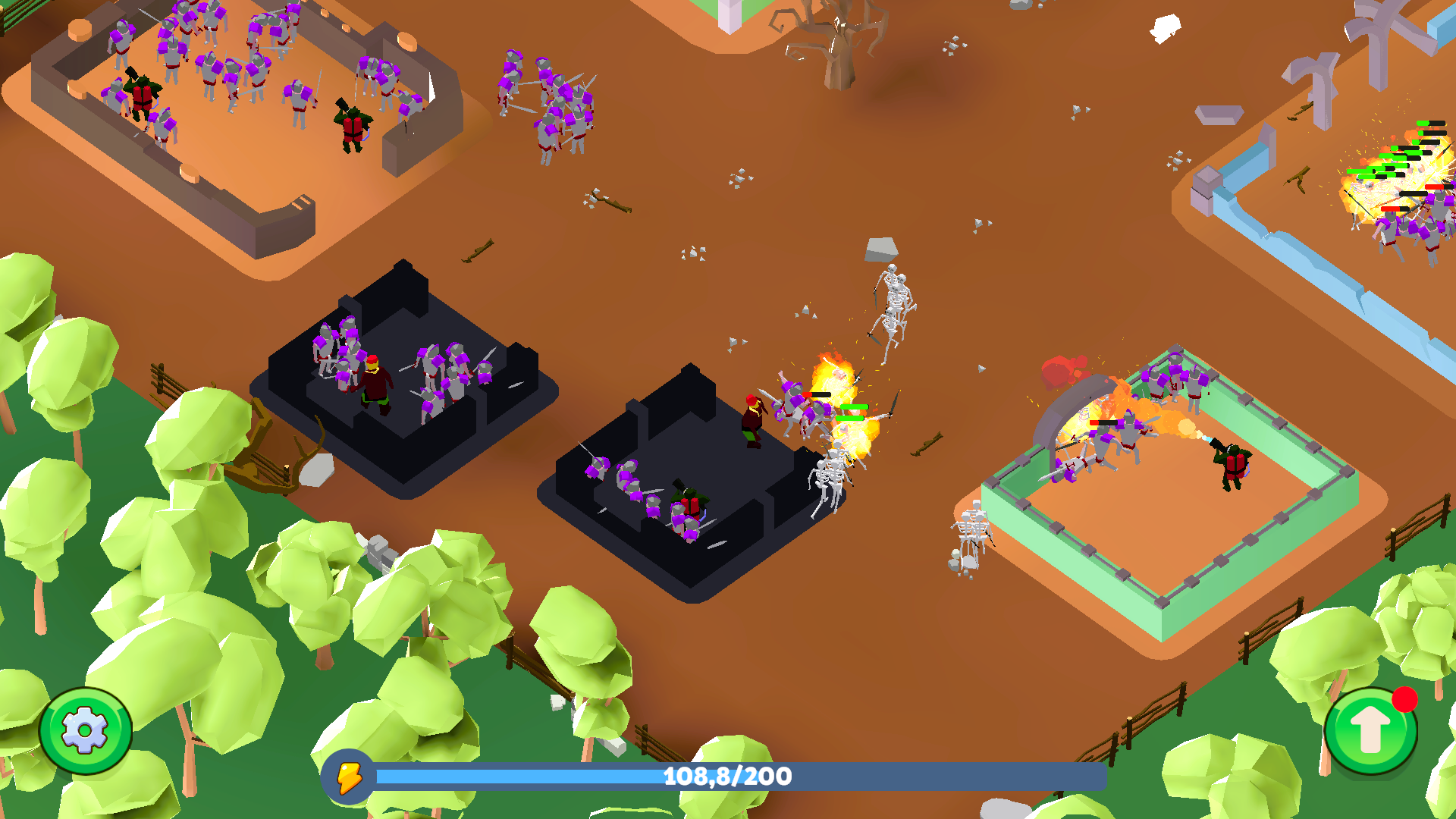 Idle Zombie Army: Skeleton War — screenshot 14