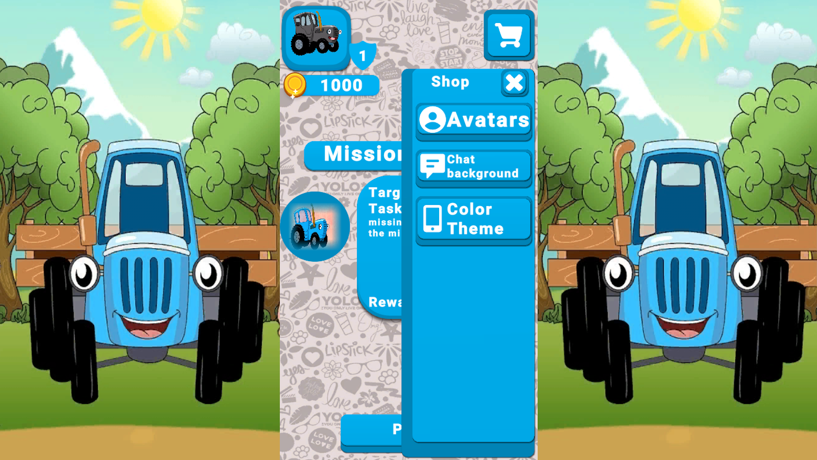 Blue Tractor: Chat Messenger screenshot