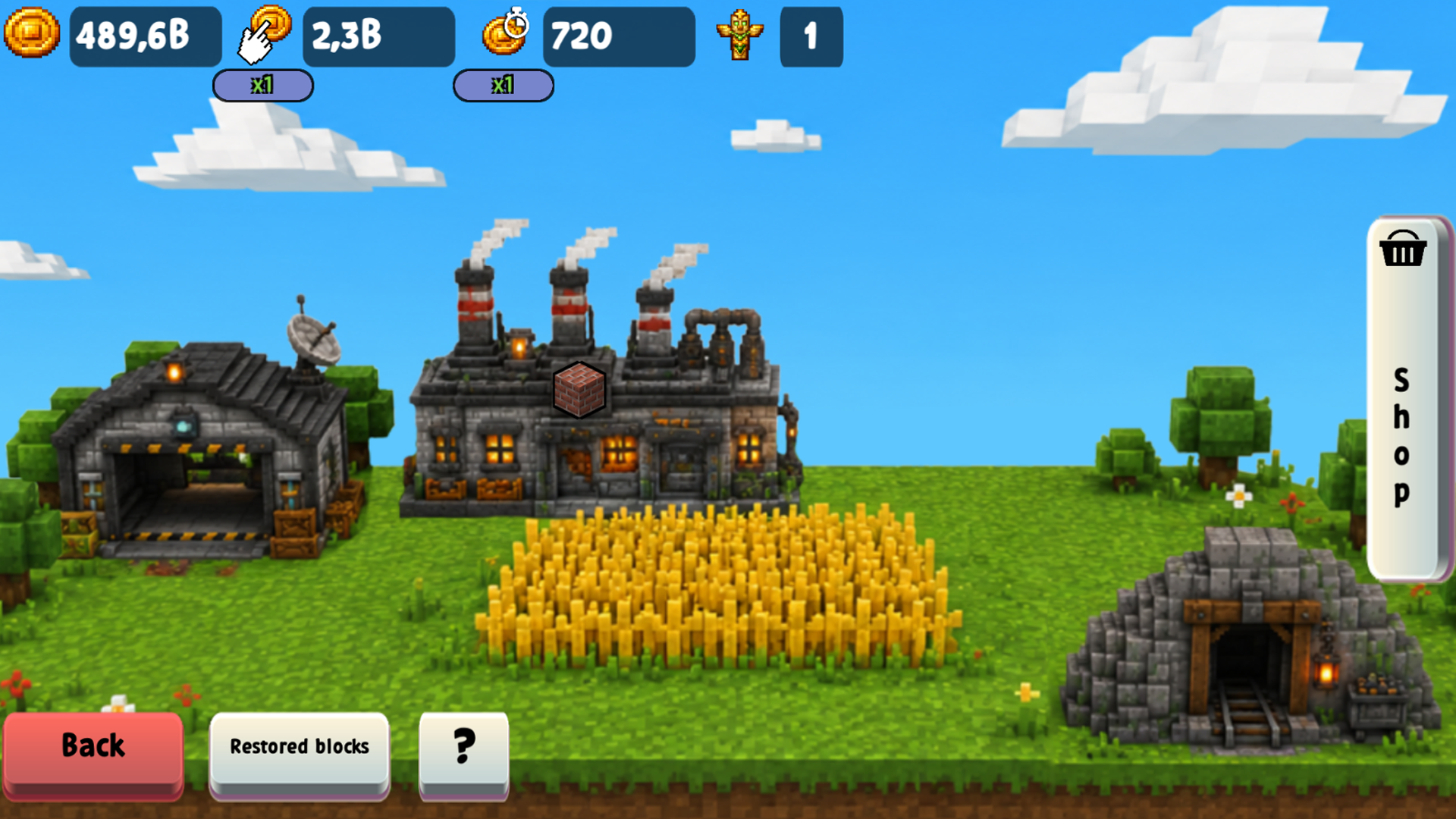 Block mining stimulation clicker — screenshot 4