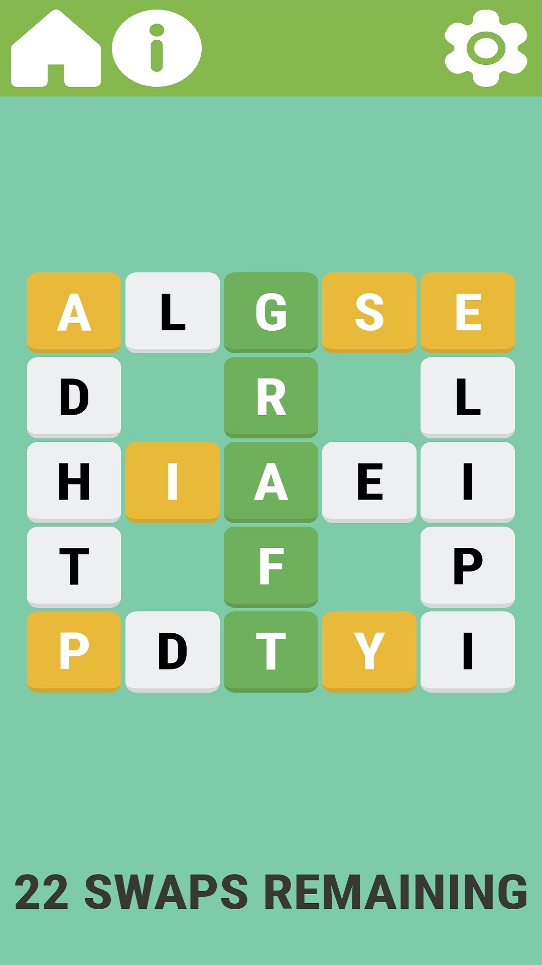 Waffle. Word game screenshot 6