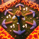 +1 Pickaxe: Break Blocks 3D