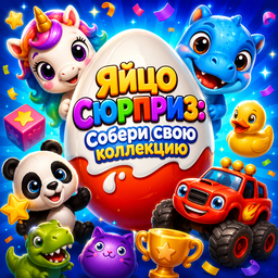 Яйцо Сюрприз: Собери свою коллекцию