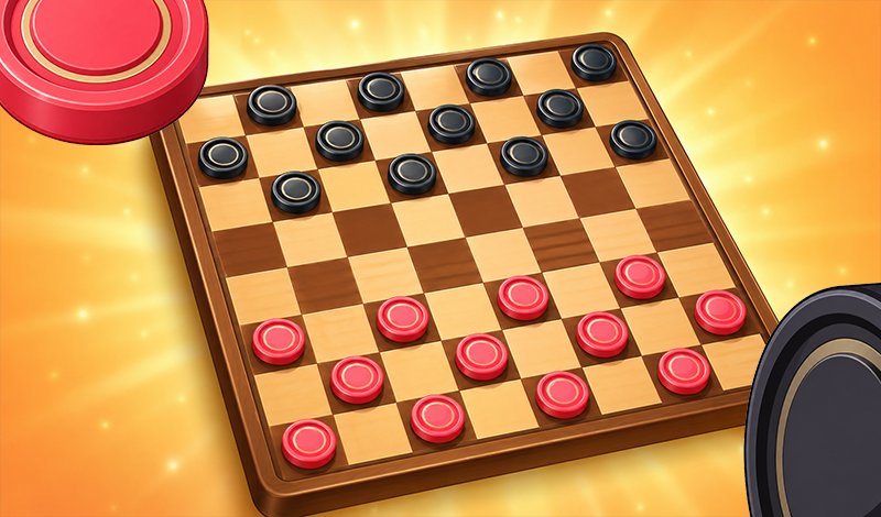 Simple Checkers game cover