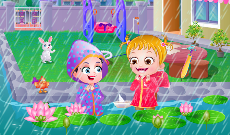 Baby Hazel First Rain game cover