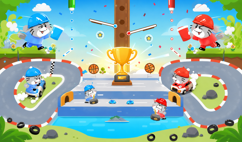 Two Player Battle: Fun Mini Games game cover