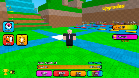 +1 Jump Power Obby Galactic Adventure | Nub Games