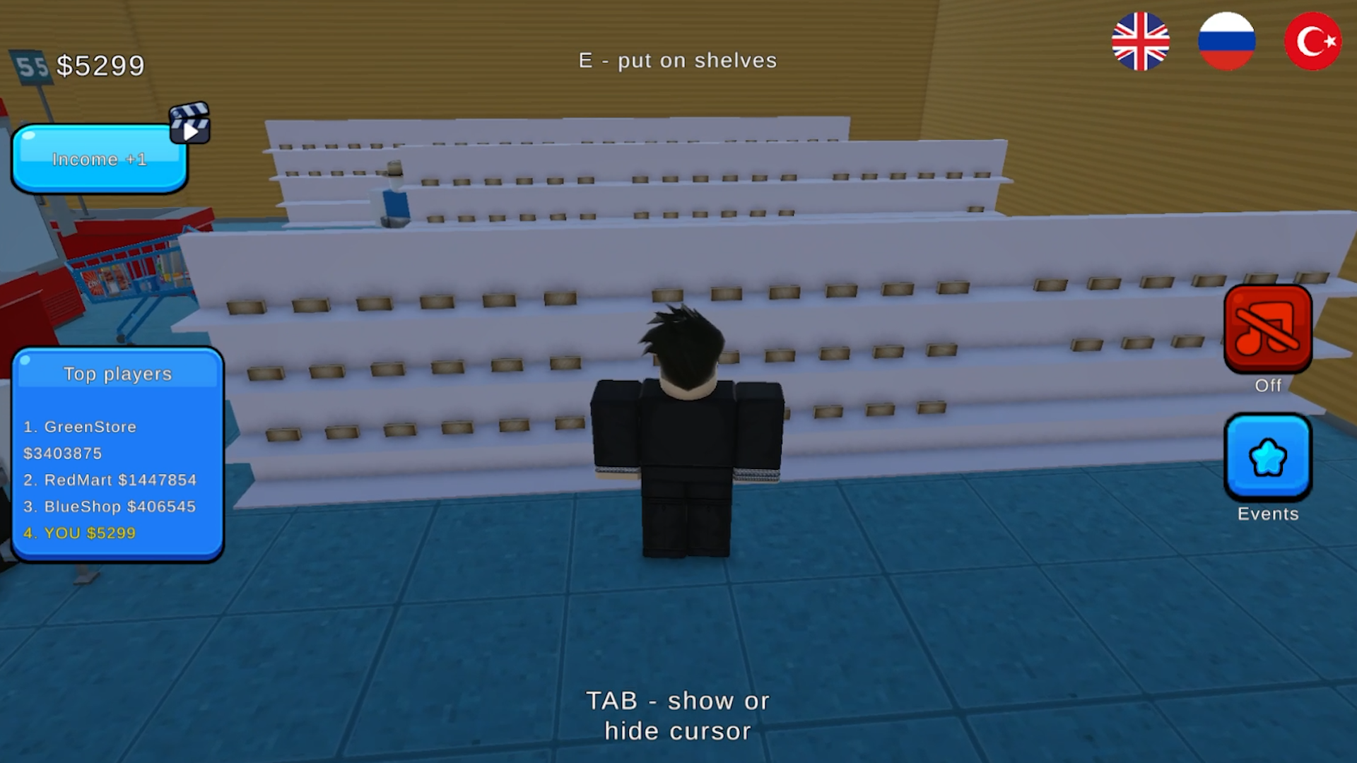 Obby Supermarket: Grow your business! — screenshot 2