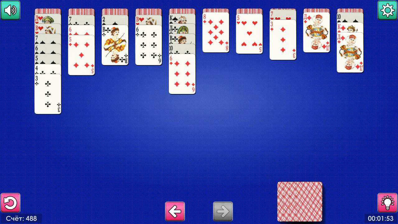 Пасьянс Паук: Советские Карты — screenshot 3