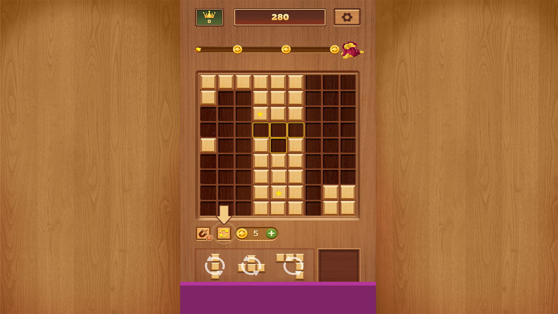 Wood Block Puzzle screenshot