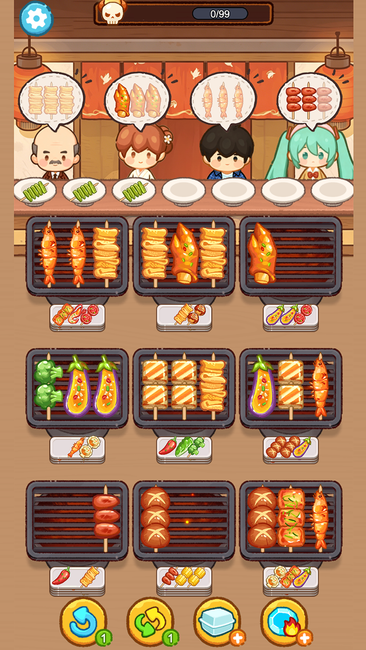 BBQ Match: Complete Orders screenshot 6