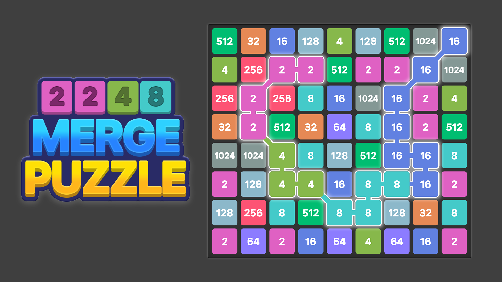 2248 Merge Puzzle screenshot
