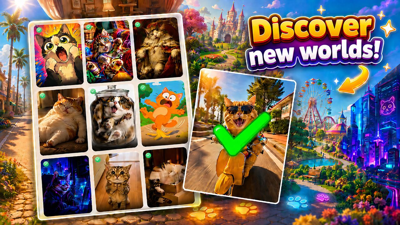 Assemble the Picture: Puzzle Solitaire — screenshot 2