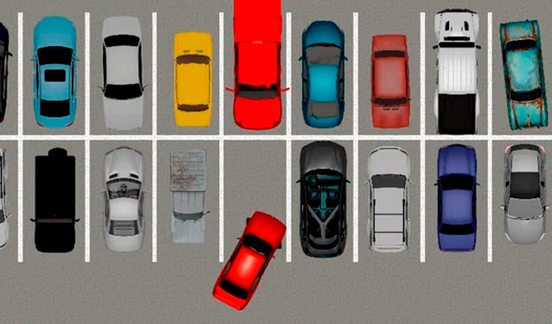 City Parking Simulator 2D game cover