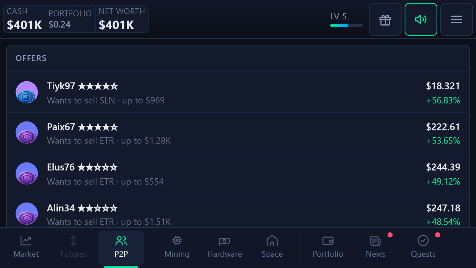 Crypto Millionaire: Mining & Trading Tycoon — screenshot 9