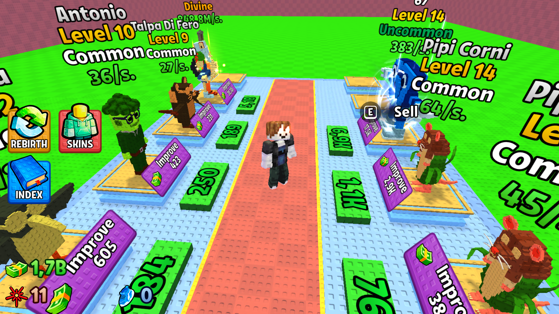 Brainrots 3D: Destroy walls with a laser! — screenshot 6