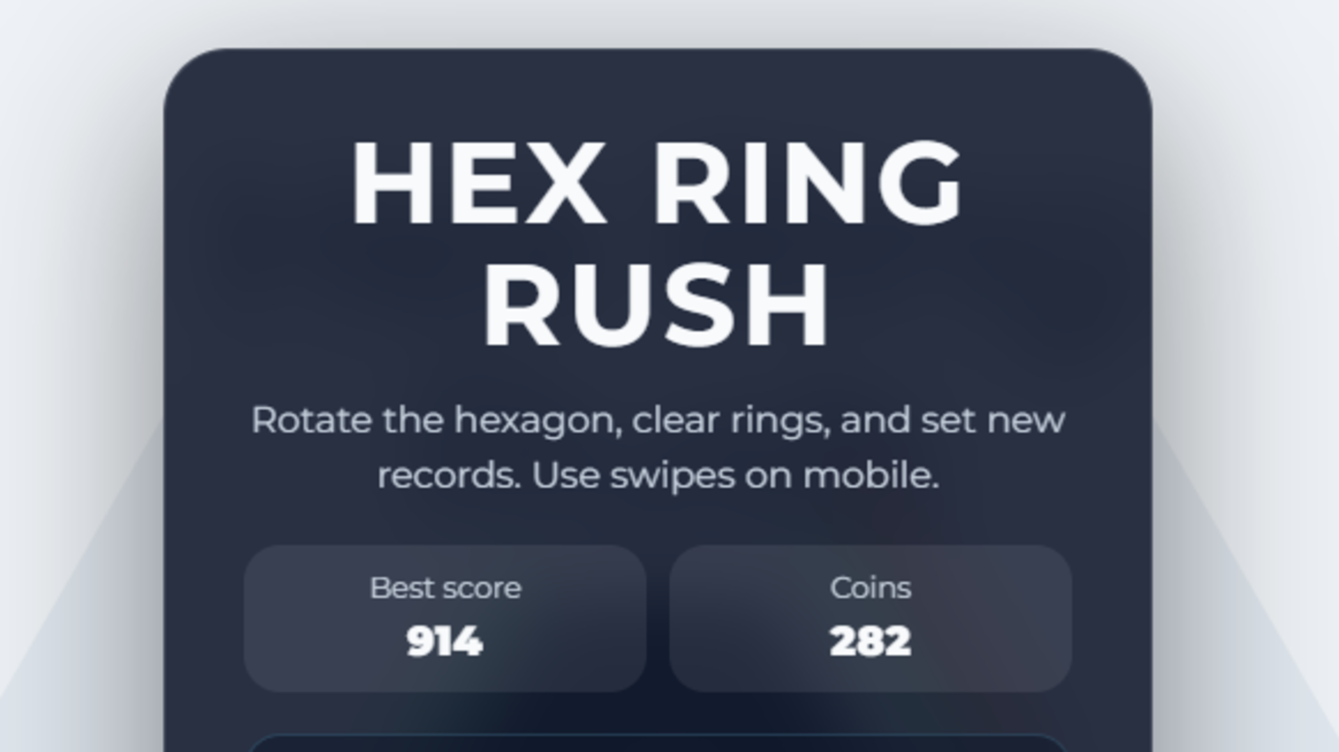 Hex Ring Rush — screenshot 1