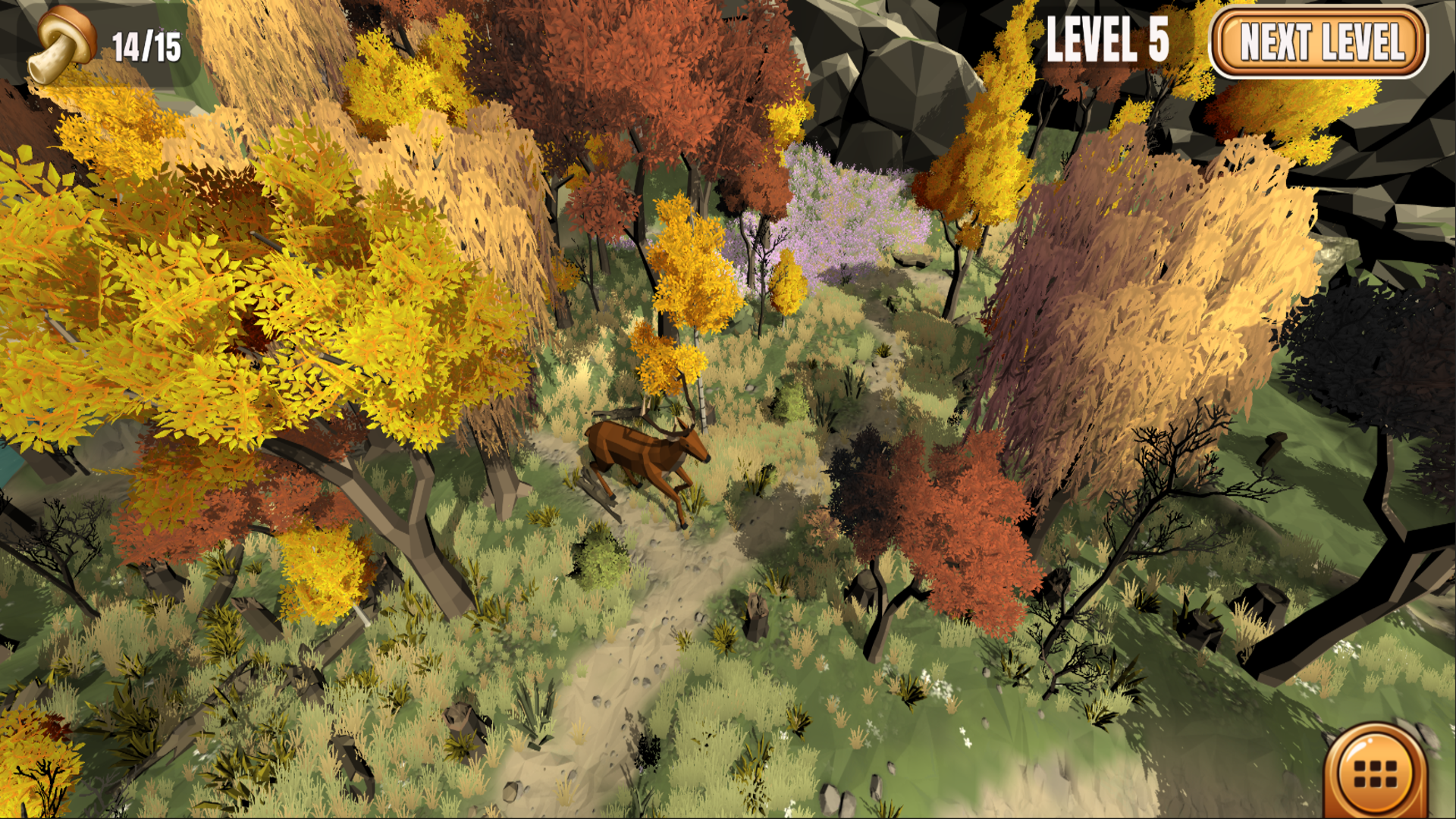 Hidden mushrooms screenshot