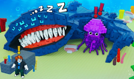 Don't Wake the Fish! Obby Magnate Farm Tycoon +1