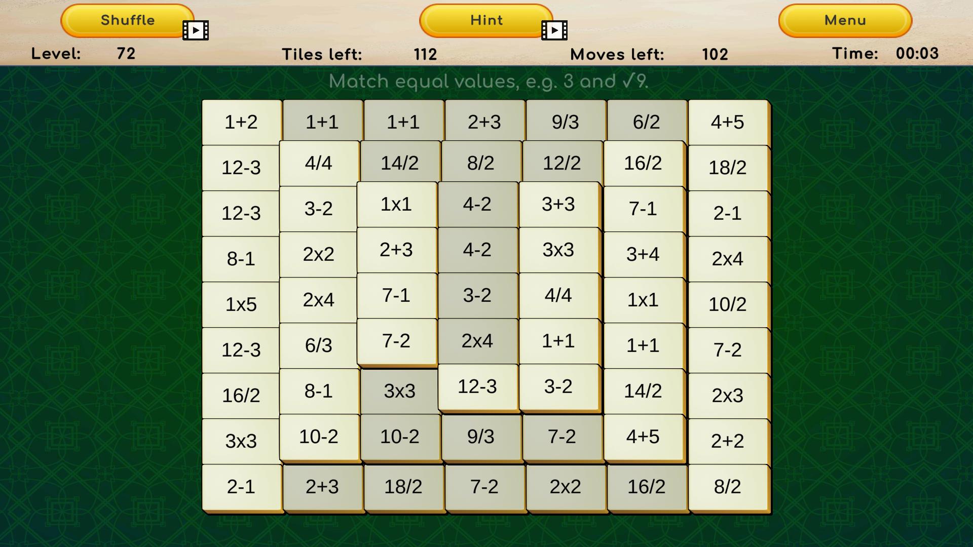 Pythagoras Mahjong — screenshot 3