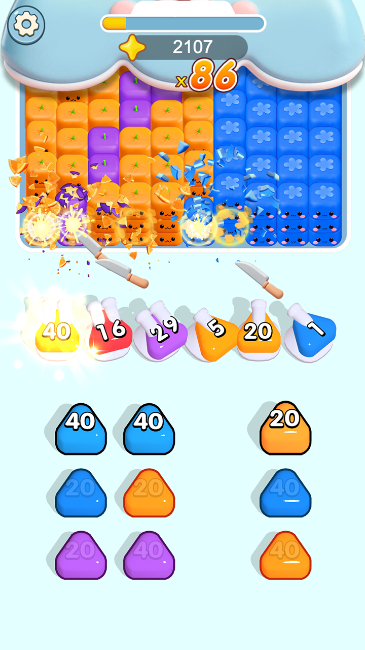 Fruit Flow: Color Blast Shooter screenshot 6