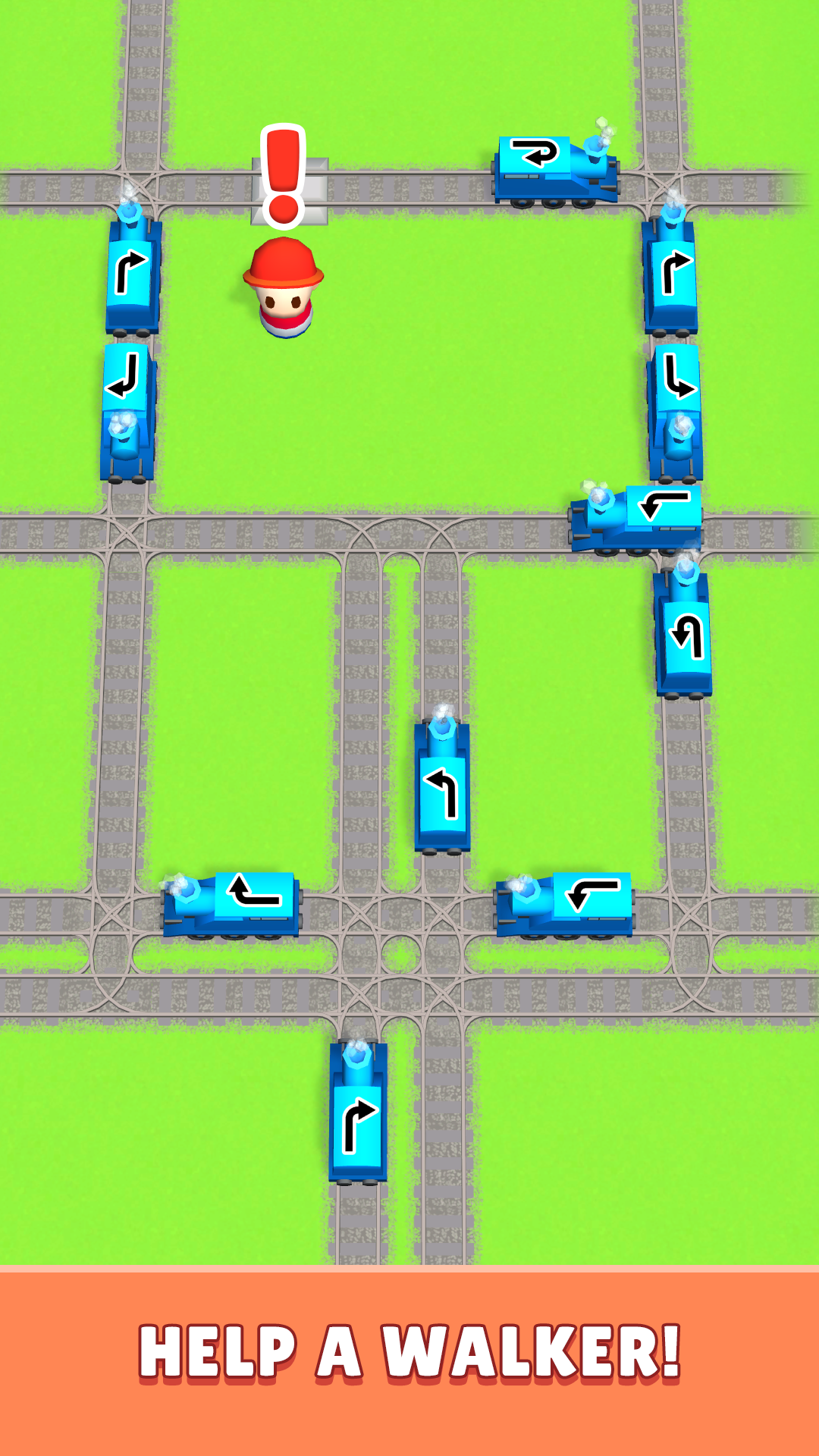 Railway Traffic Jam! Untangle the Trains! screenshot 8