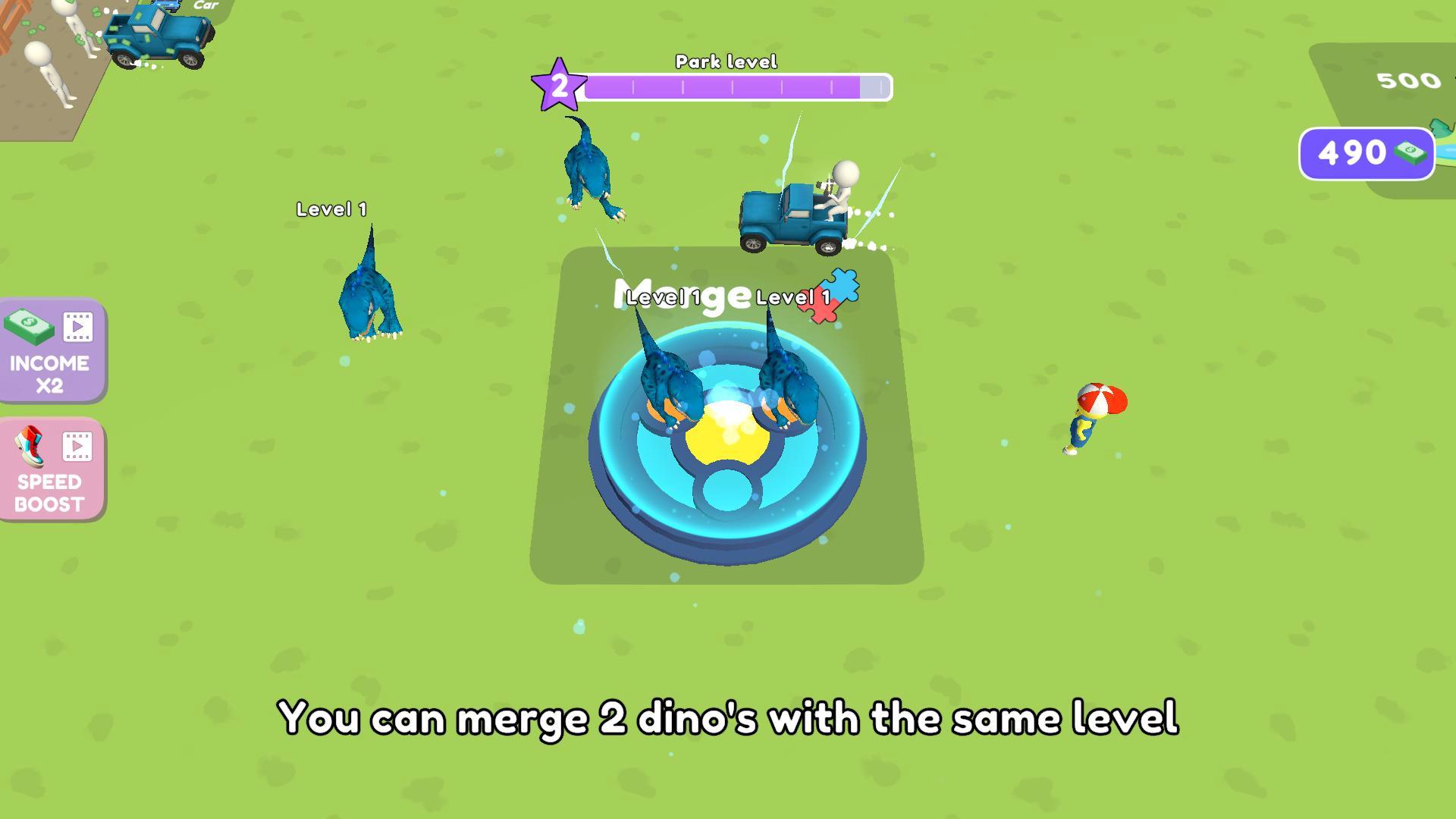 Dino land screenshot