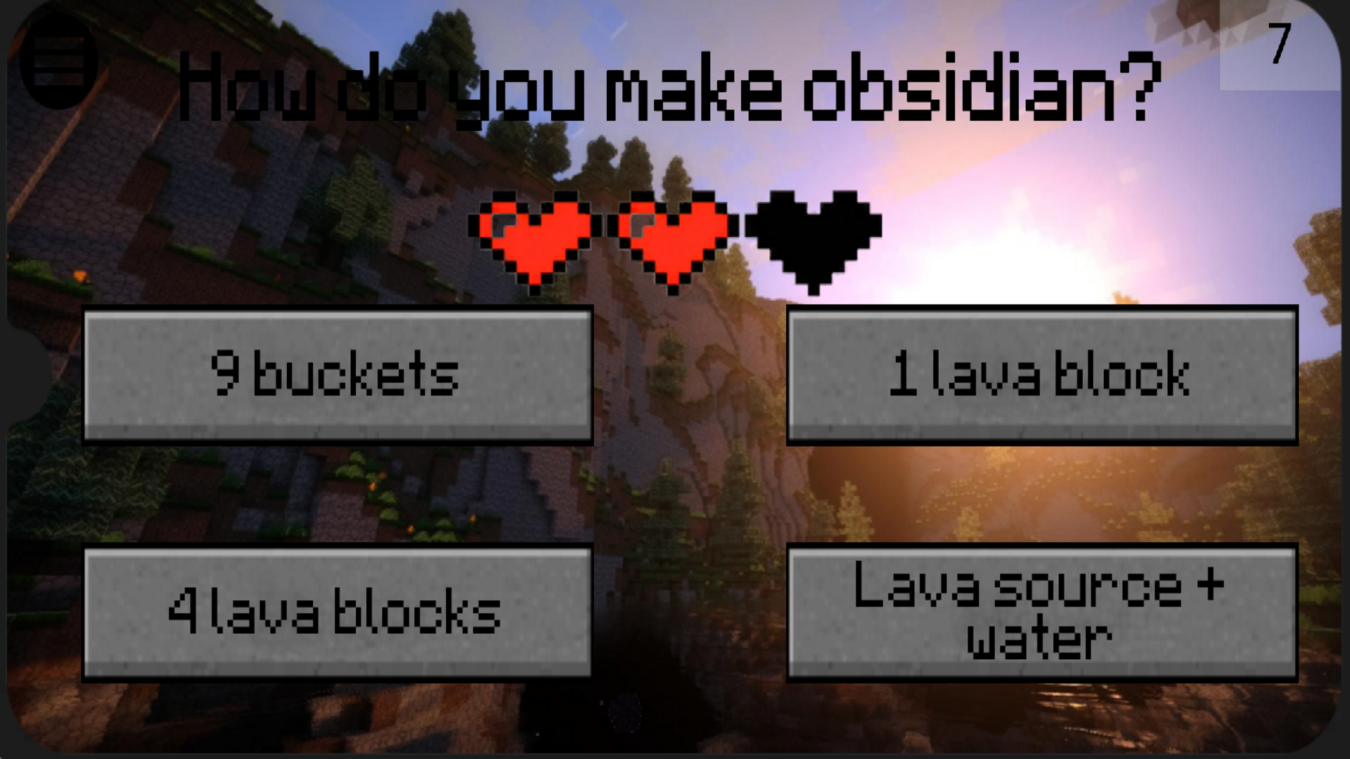 MiniCraft Quiz — screenshot 5