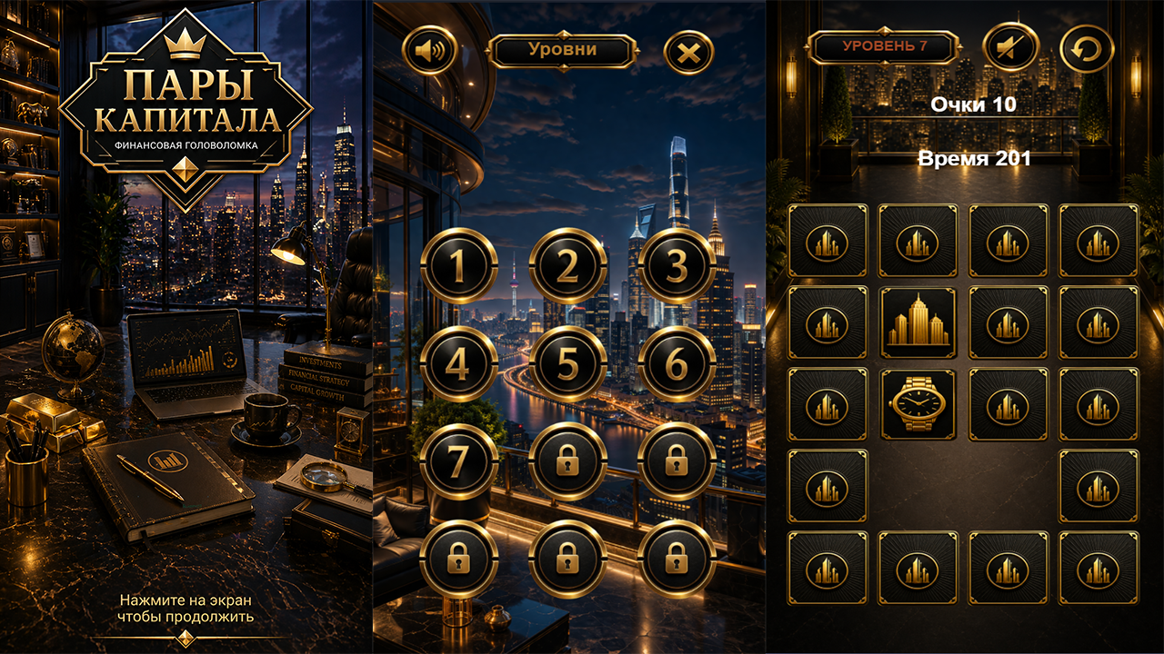 Пары Капитала Финансовая Головоломка — screenshot 1